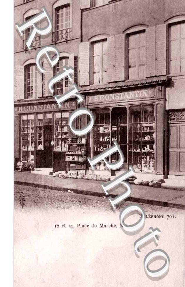 place du marche Magasin H. Constantin