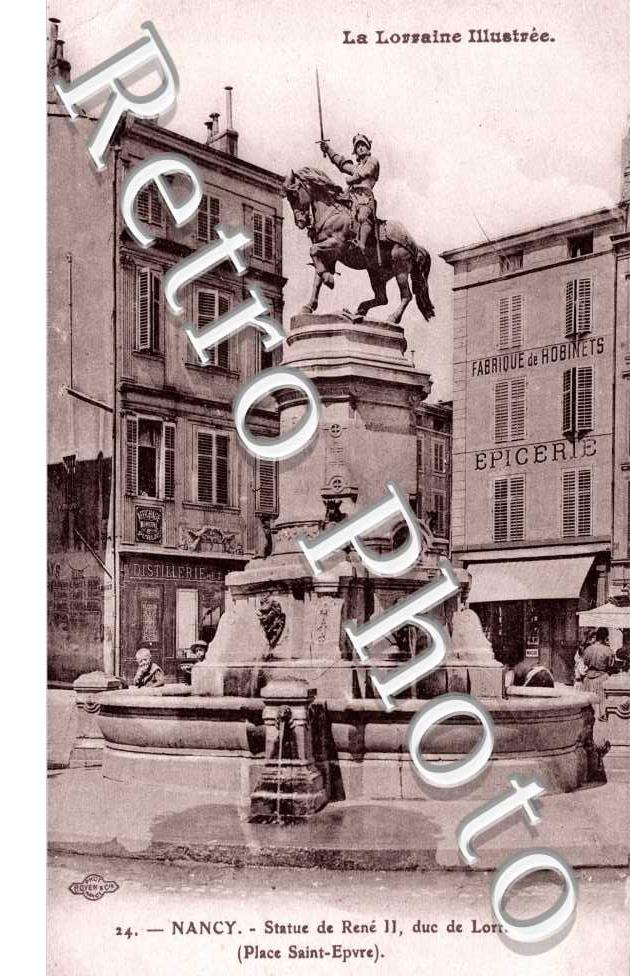 Statue de Rene II  Place Saint-Epvre