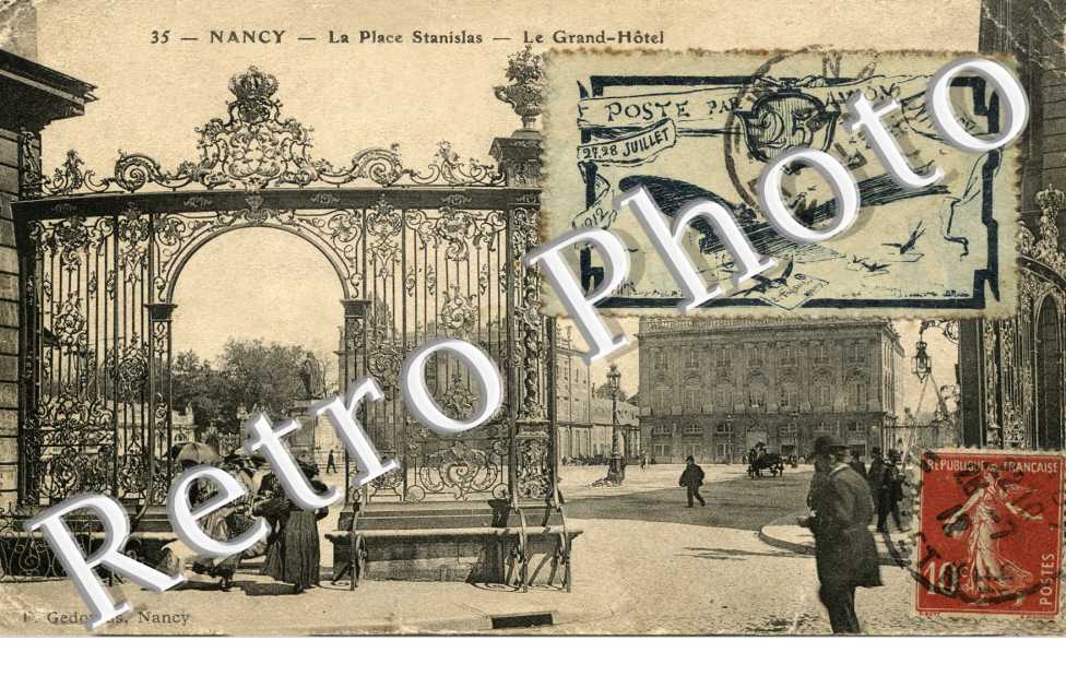 la place Stanislas Le Grand-Hotel
