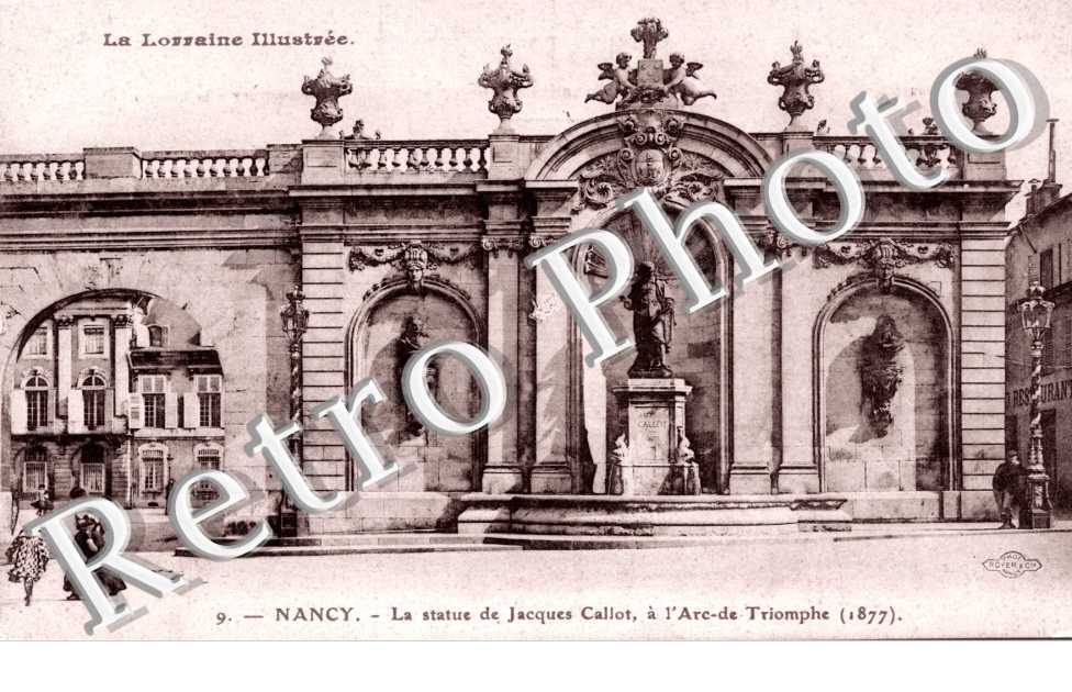 la statue de Jacques Callot