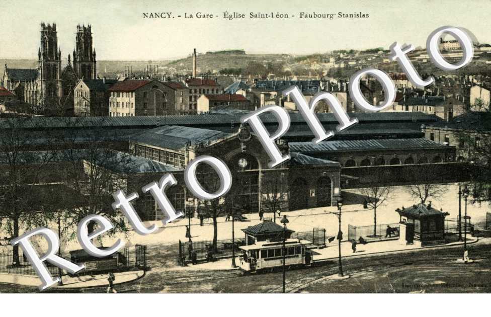 LA GARE eglise Saint-Leon Faubourg Stanislas