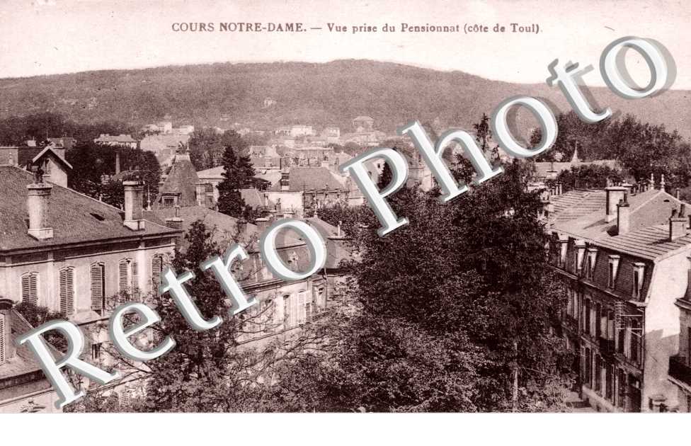 cours Notre-Dame, vue prise du pensionnat