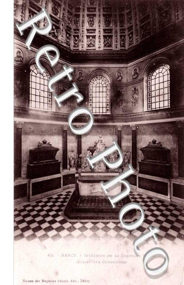 interieur de la Chapelle des Cordeliers