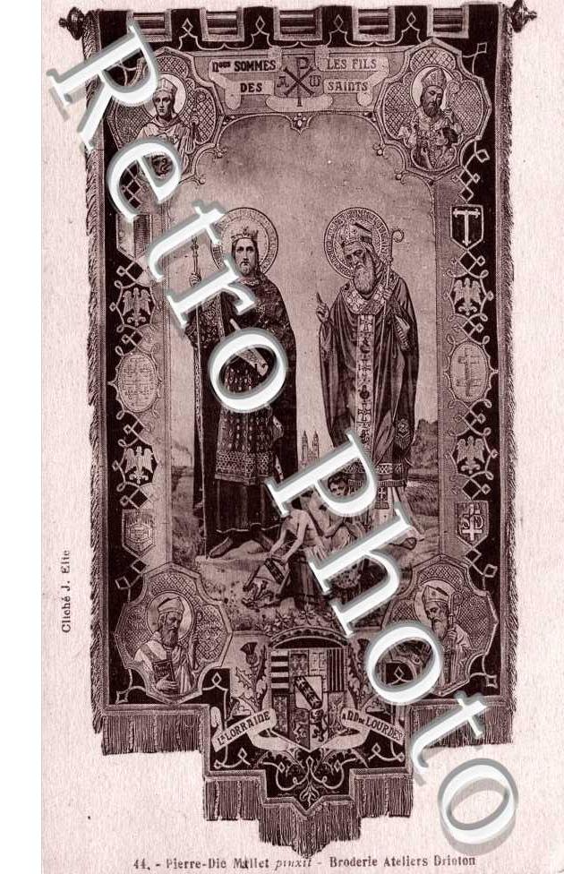 Banniere de la Basilique Notre Dame de Lourdes