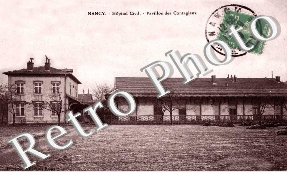 Hopital Civil (avenue de Strasbourg)  pavillon des contagieux