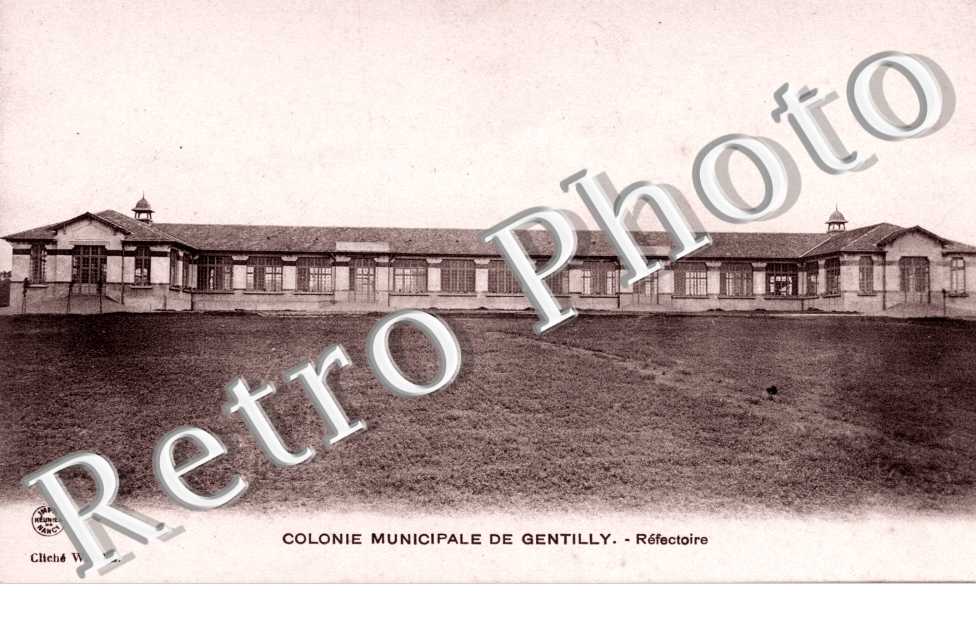 Colonie Municipale de Gentilly Refectoire
