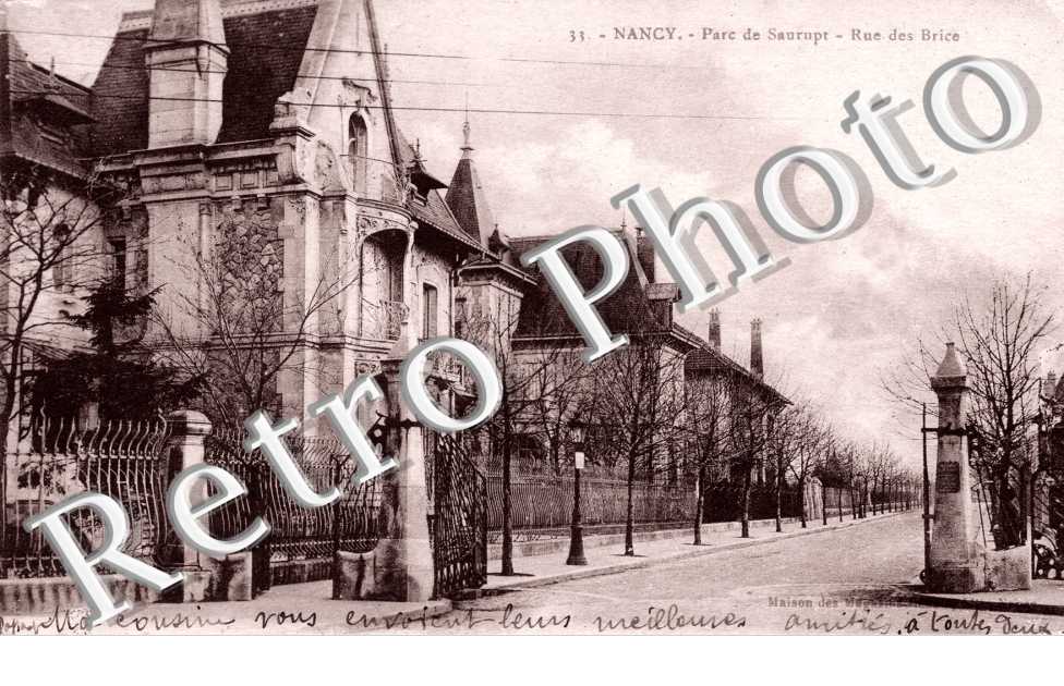 Parc de Saurupt  rue des Brice 