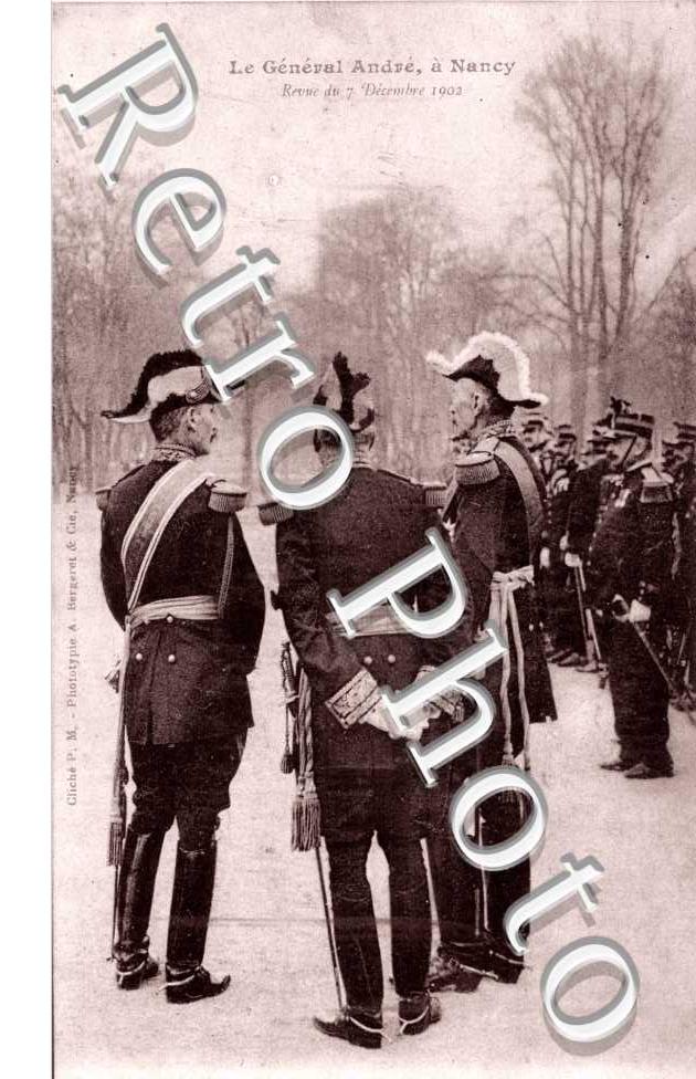 Le General Andre a Nancy le 7 decembre 1902