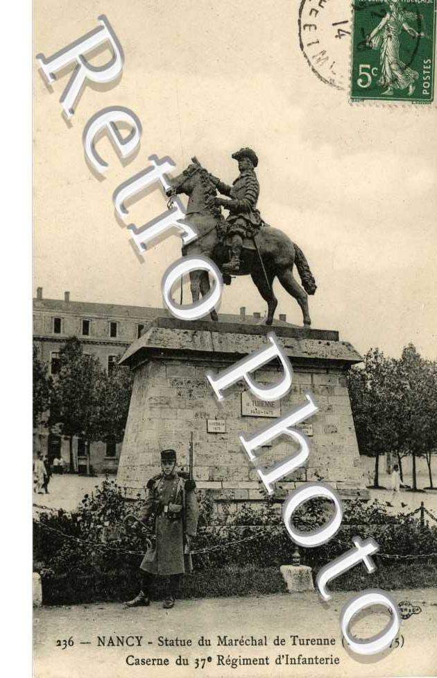 Caserne d'infanterie Statue du Marechal de Turenne