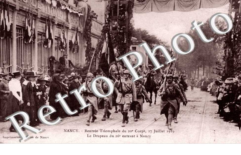 27 juillet 1919 - rentree triophale du 20eme corps