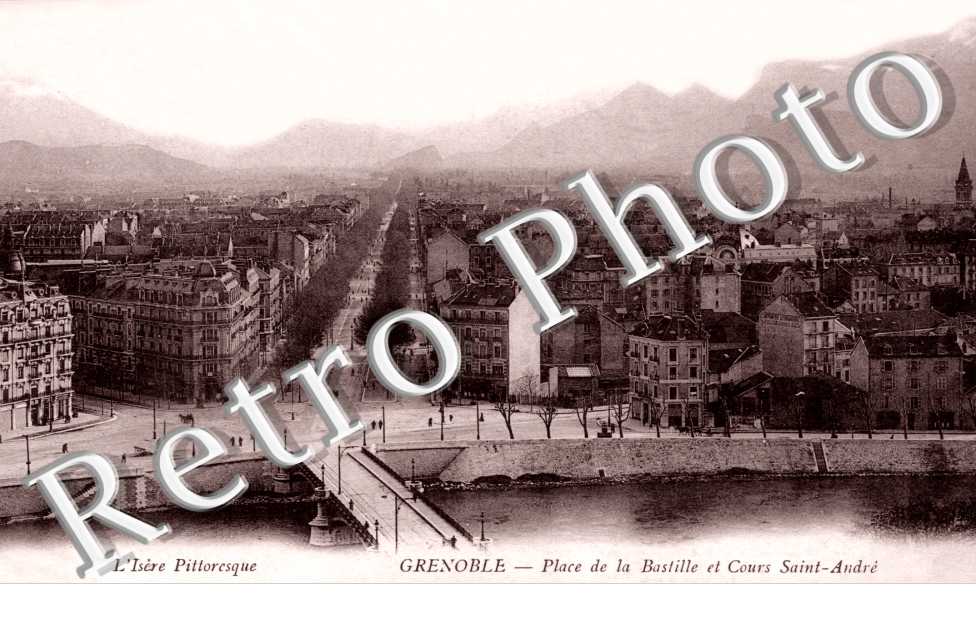 La Place de la Bastille et Cours Saint Andre