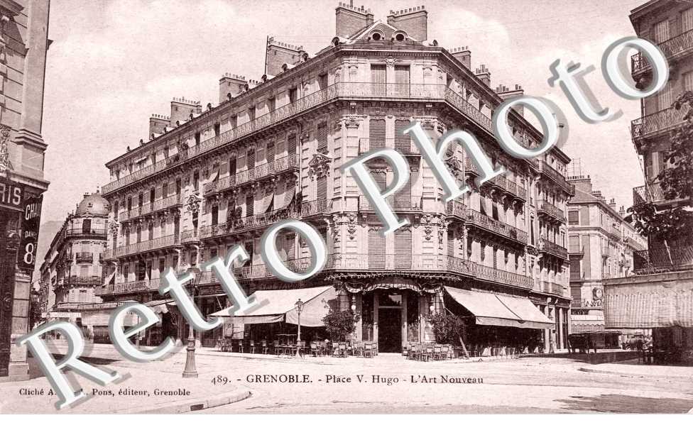 Place Victor Hugo - l'Art Nouveau
