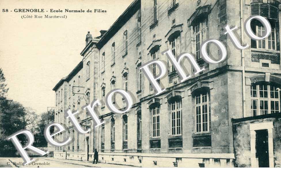 Ecole Normale de Filles rue Marcheval