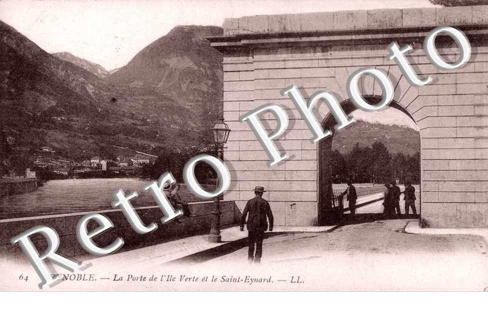 Porte de l'Ile Verte et le Saint Eynard