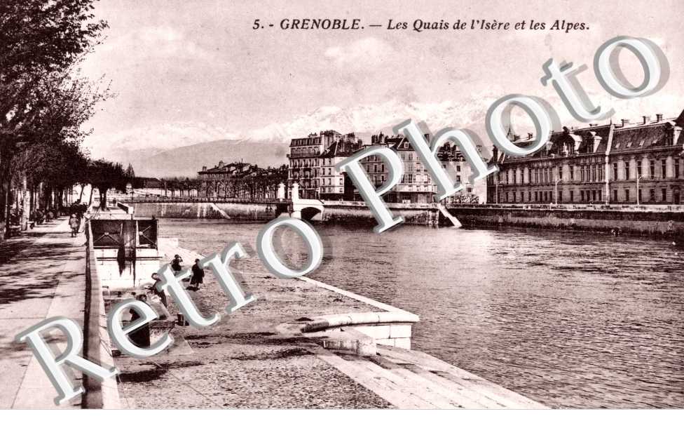 Les quais de l'Isere