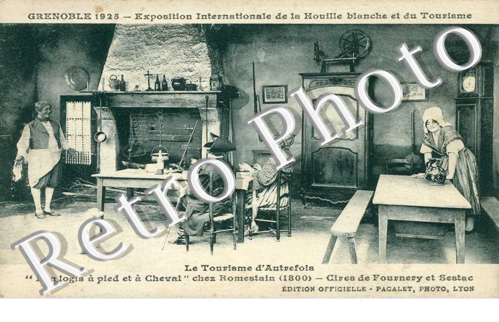 1925 exposition internationale de la Houille blanche et du tourisme "bon logis a pied et a cheval"