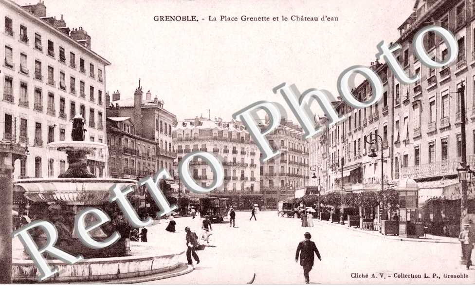 La Place Grenette et le Chateau d'eau