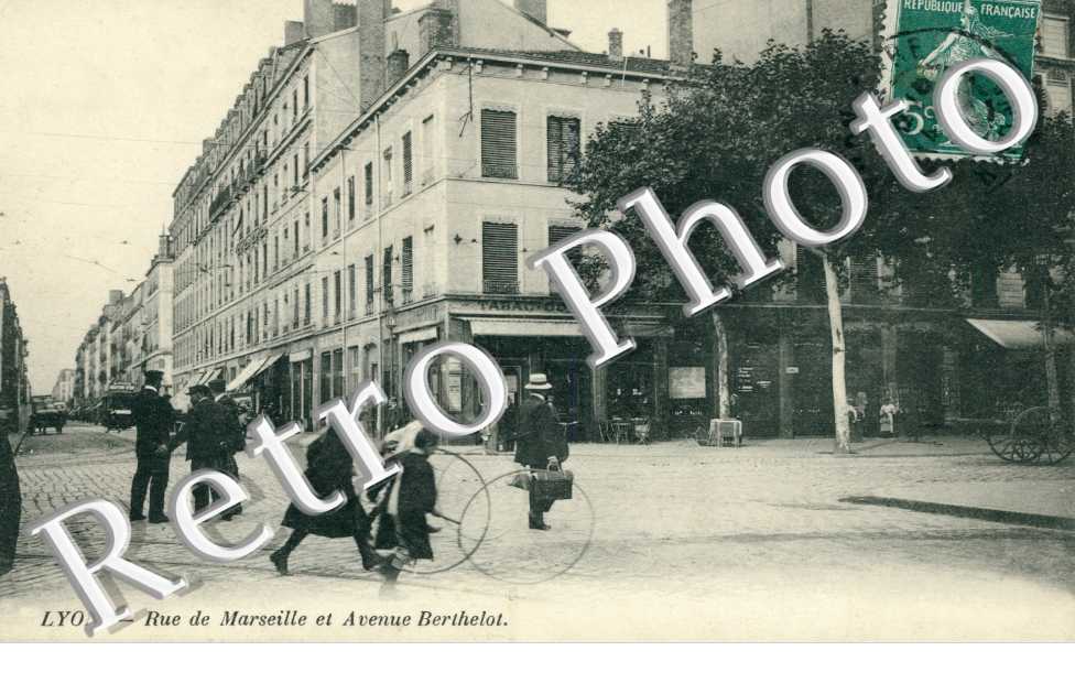 Rue de Marseille et Avenue Berthelot