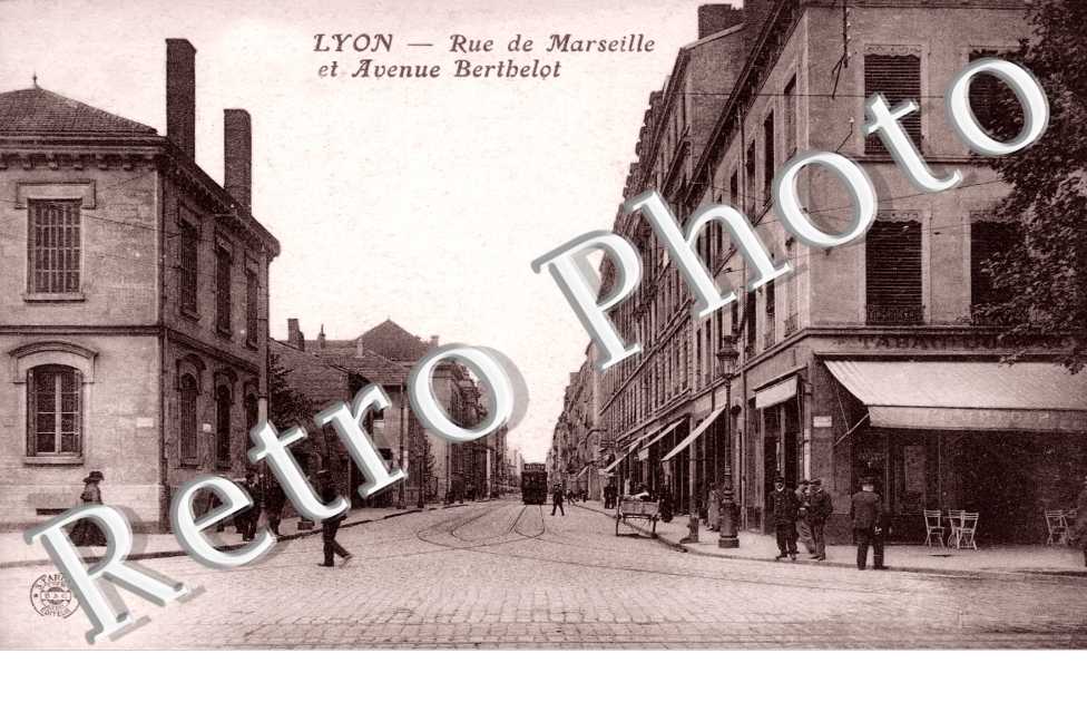 Rue de Marseille et Avenue Berthelot