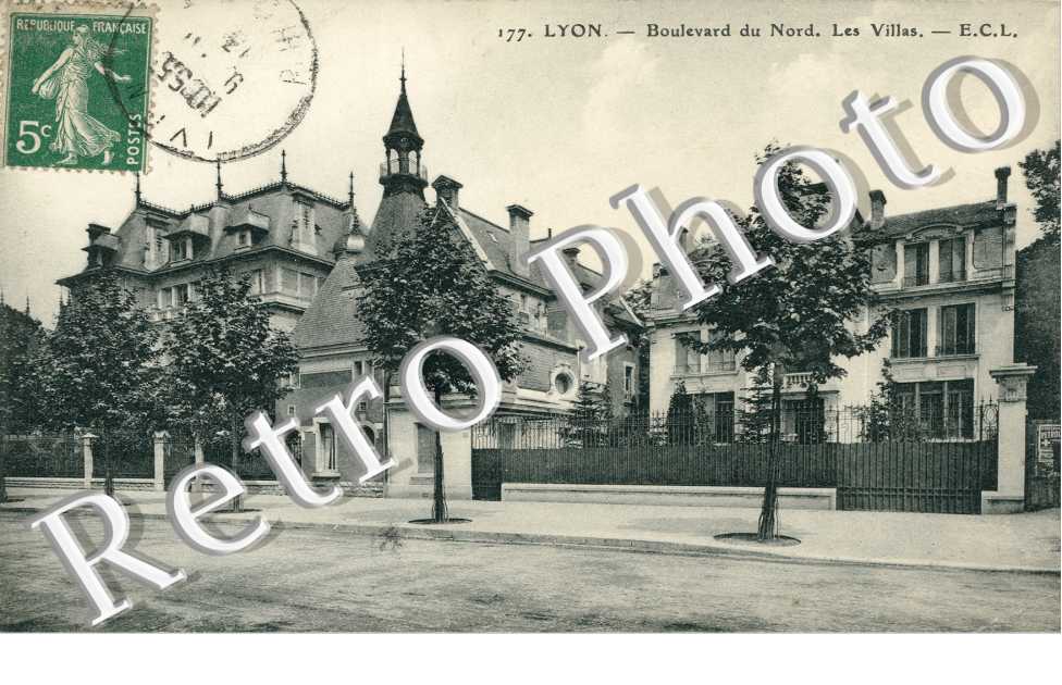 Boulevard du Nord, les Villas