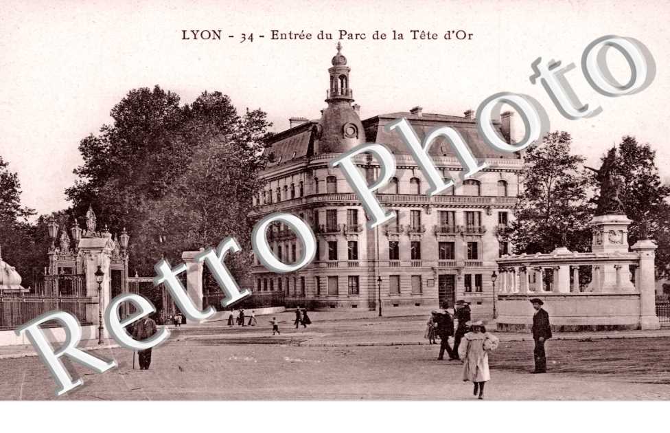 Entree du Parc de la Tete d'Or
