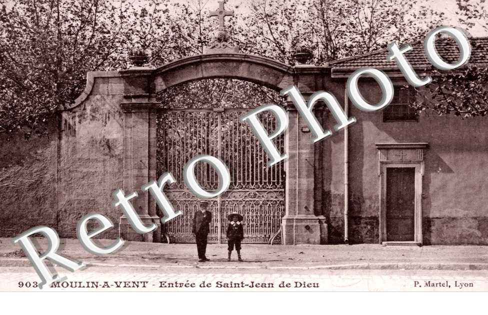 Moulin a vent, Entree Saint Jean de Dieu