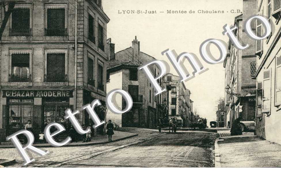 Saint Just, Montee de Choulans