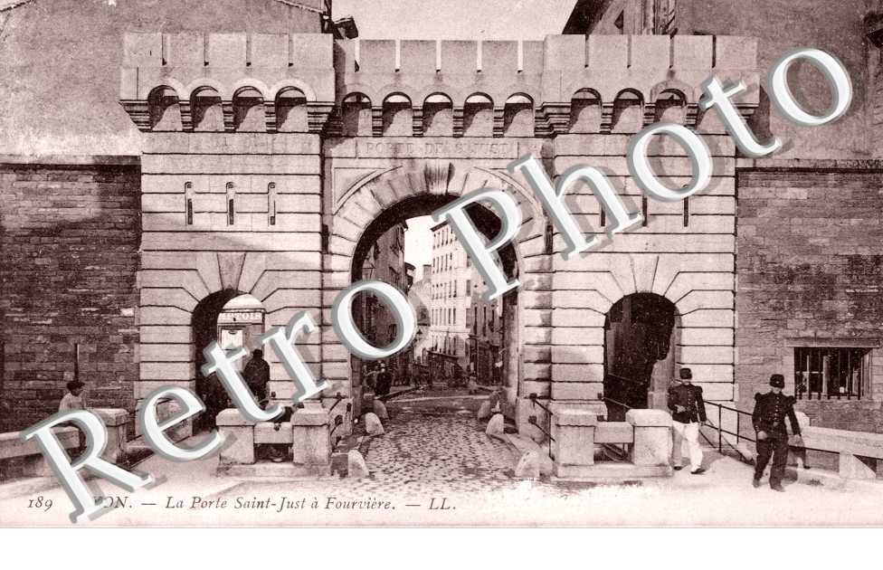 La porte Saint-Just a Fourviere