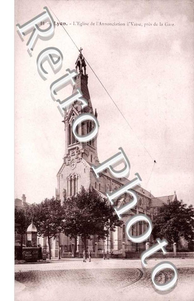 Eglise de l'annonciation a Vaise pres de la gare