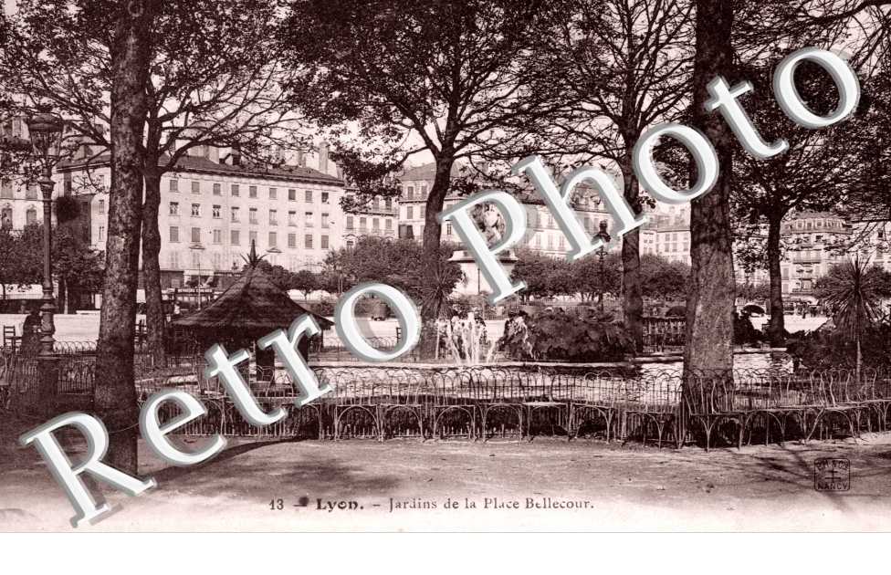 place Bellecour Jardins