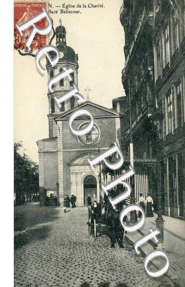 Eglise de la Charite et Place Bellecour