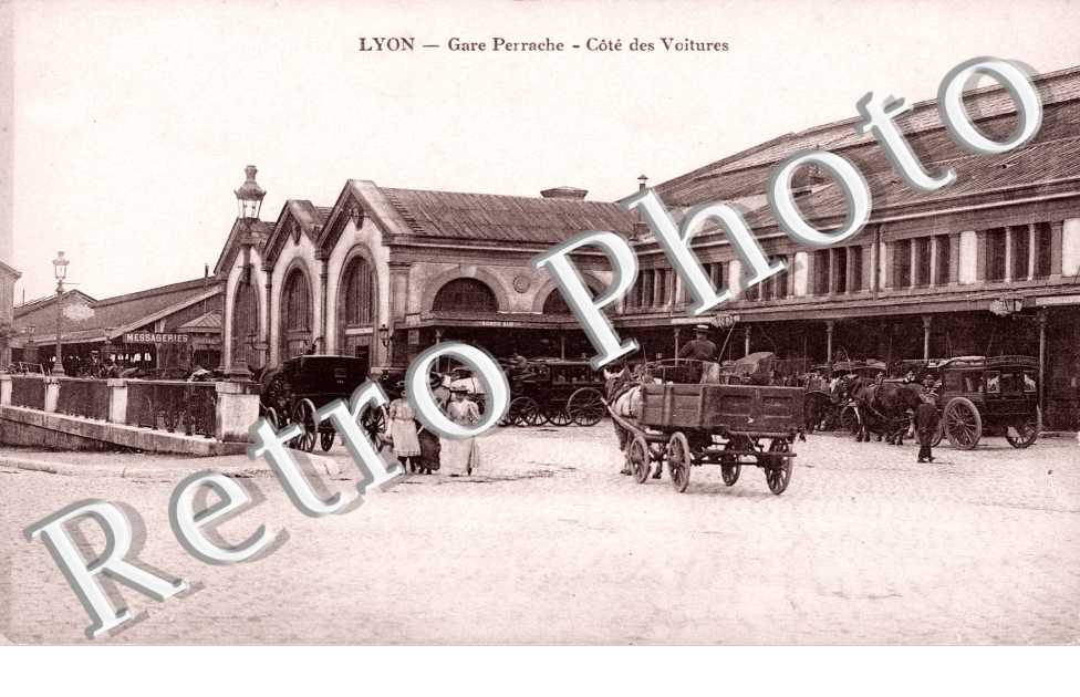 Gare de Perrache  Côté des voitures