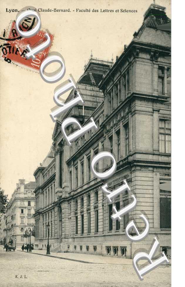 Quai Claude-Bernard faculte des Lettres et Sciences