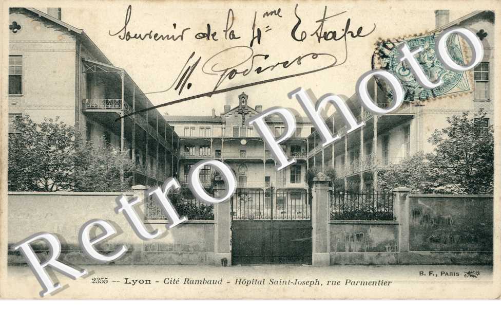 Hopital Saint-Joseph, rue Parmentier