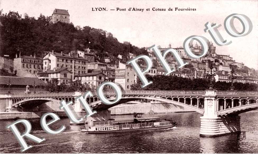 Pont d&#039;Aulnay et Coteau de Fourvieres