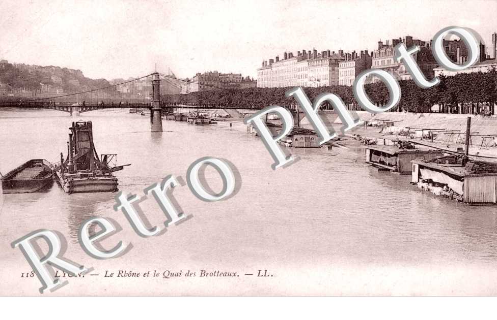 Le Rhone et le Quai des Brotteaux