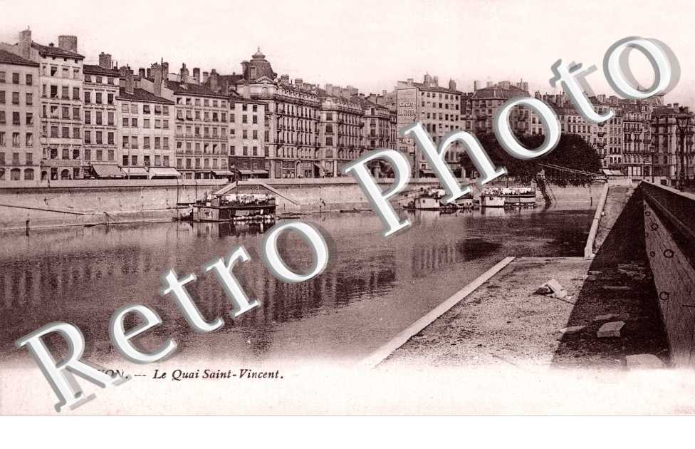 Le quai Saint-Vincent