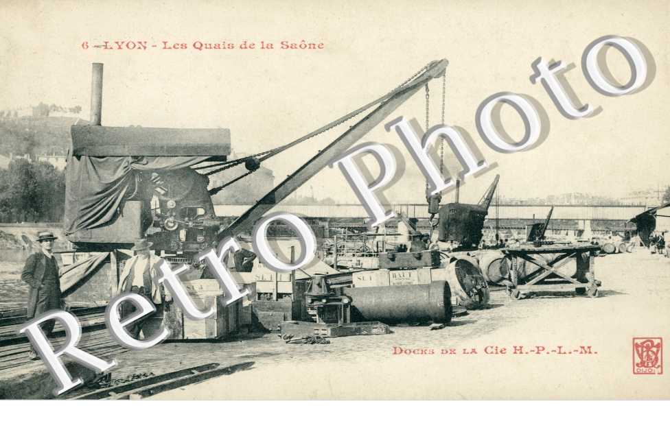 Les Quais de la Saone, Docks de la Cie H.P.L.M