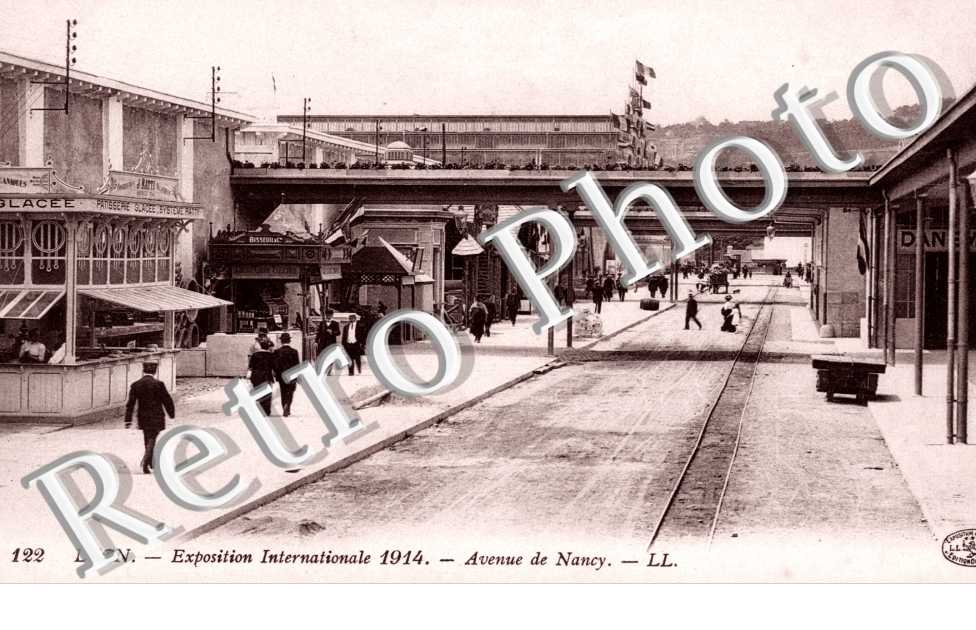 Exposition Internationale de Lyon 1914 Avenue de Nancy