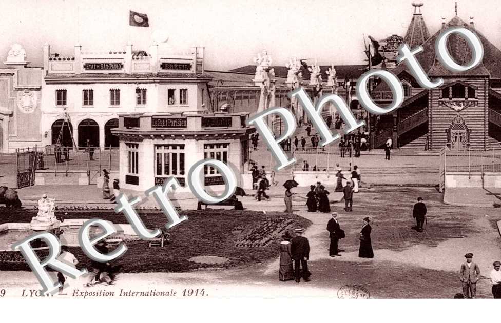 Exposition Internationale 1914, Pavillons etrangers