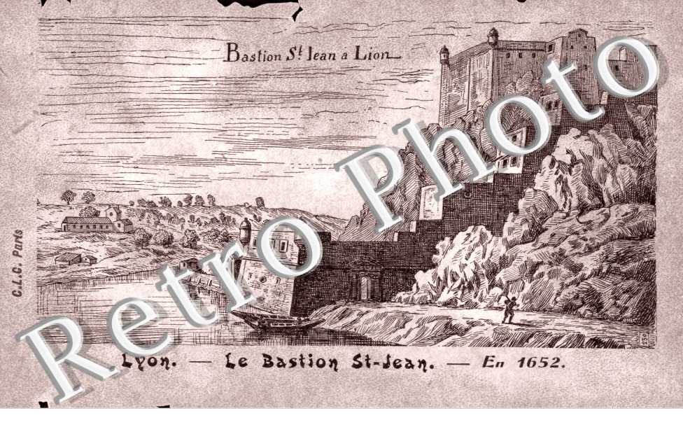 Le Bastion St Jean en 1652