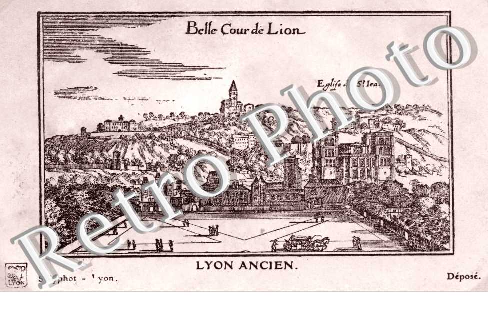   Belle Cour de Lion, Lyon ancien