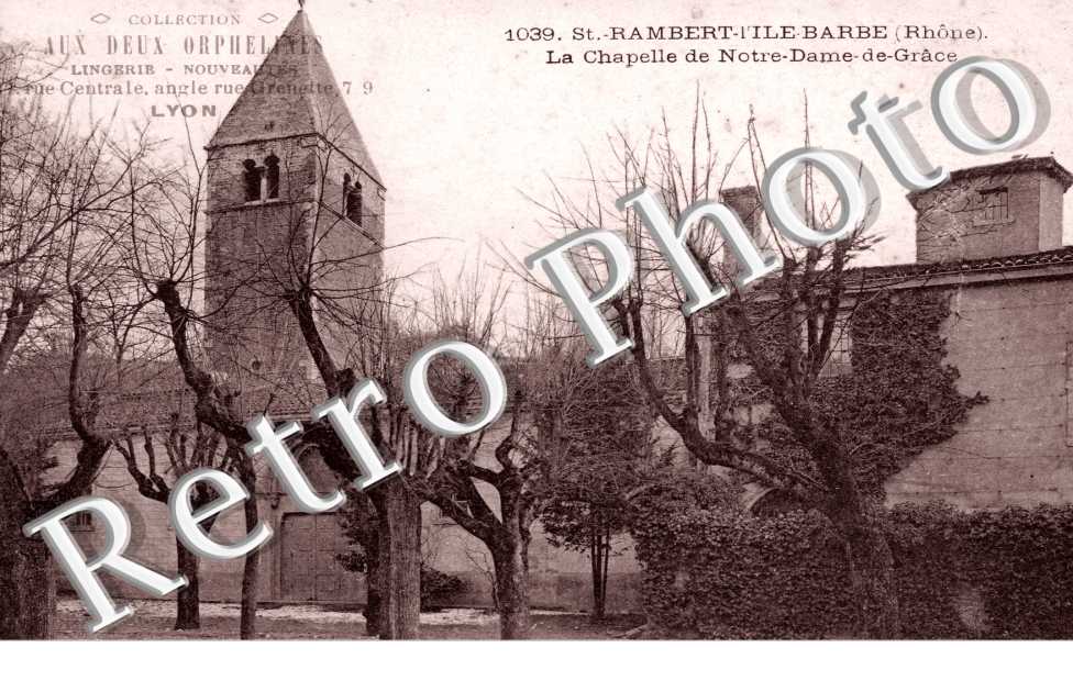 Saint Rambert, l'Ile Barbe, Chapelle de Notre Dame de Grace