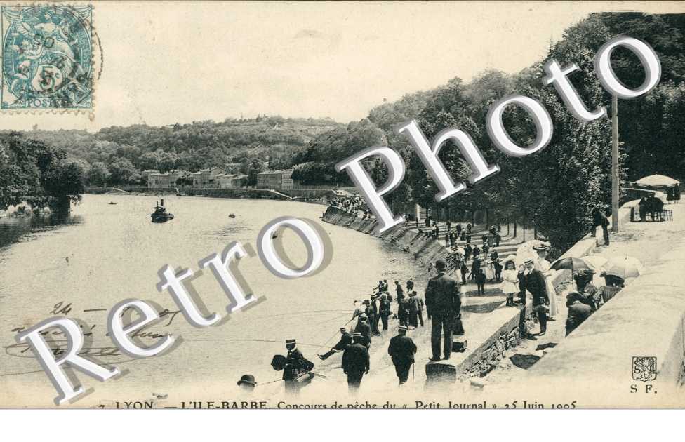 Ile Barbe Concours de peche 15 juin 1905