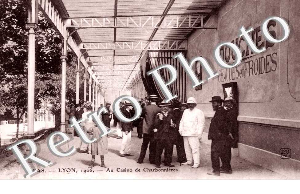 CHARBONNIERES LES BAINS 1906, AFAS, Au Casino