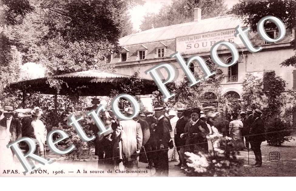 CHARBONNIERES LES BAINS 1906, AFAS, A la Source