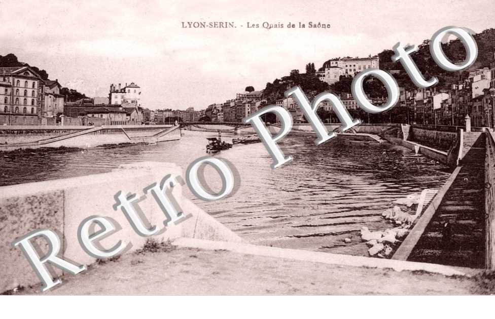  Lyon-Serin les quais de la Saône