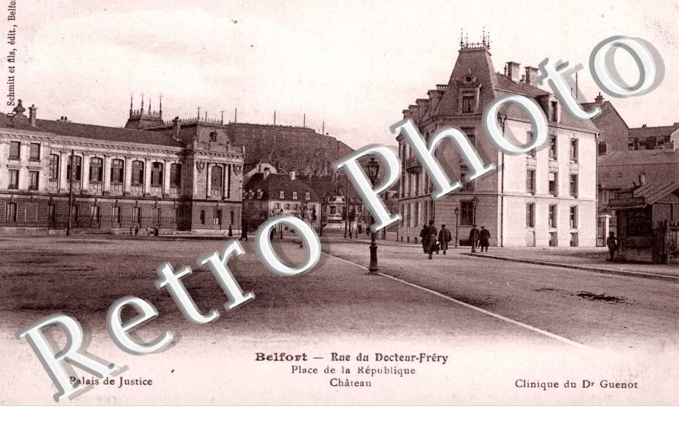 Rue du Docteur Frery, Place de la Republique