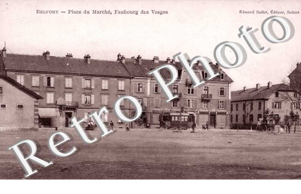 Place du Marche, Faubourg des Vosges
