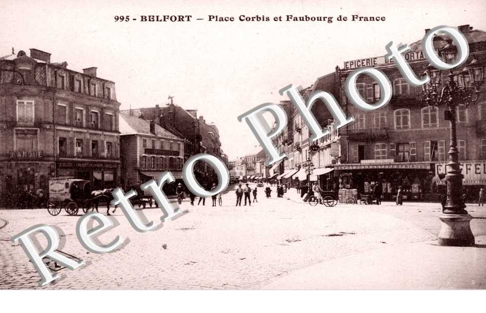 Place Corbis et Faubourg de France
